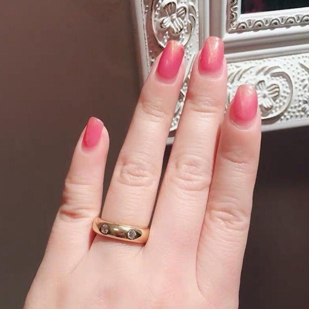 KATE SPADE • Set In Stone Gold Band Ring - Picture 3 of 6